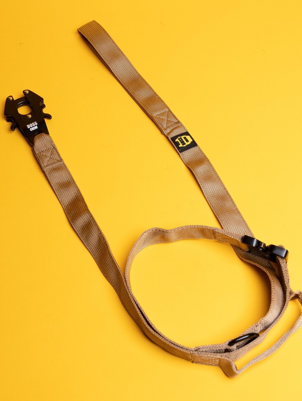 Quick Release Tactical Dog Leash – Tan